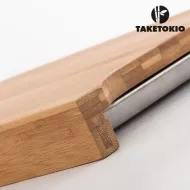 Bambusz vágódeszka tálcával - TakeTokio