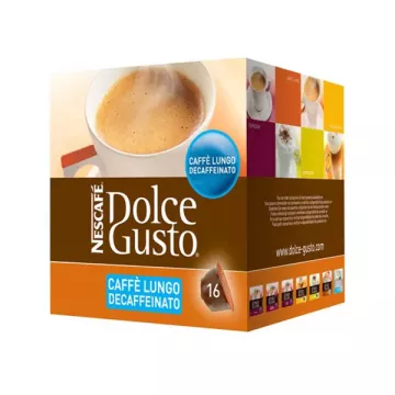 Nescafé Dolce Gusto kapszulák - Caffè Lungo Decaffeinato - 16 db